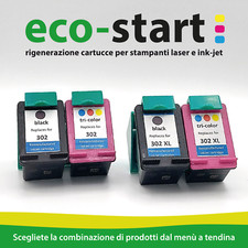 Cartucce HP 302 - 302XL (nero, colore ad alta capacità)