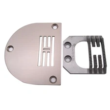 1SET NEEDLE PLATE &FEED DOG FIT FOR PFAFF 418 438 918 938 ZIG ZAG SEWING