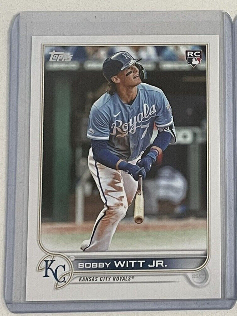 2022 Topps Update #US100 Bobby Witt Jr. Kansas City Royals