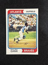 1974 Topps #570 Ralph Garr - Braves MINT WRONG BACK Harmon Killebrew - RARE *30