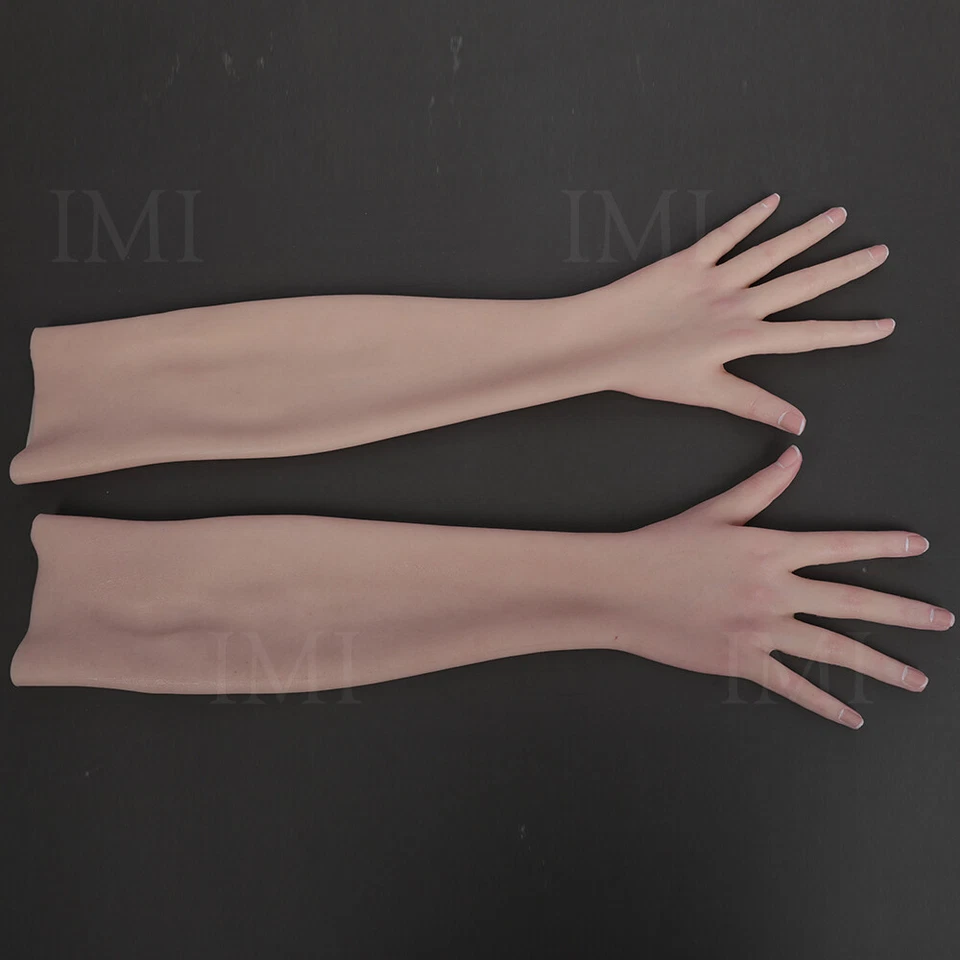 Guantes Travesti Mujer Silicona Realistas Guantes Femeninos Para Cubrir Cicatrices Foto 4 de 4