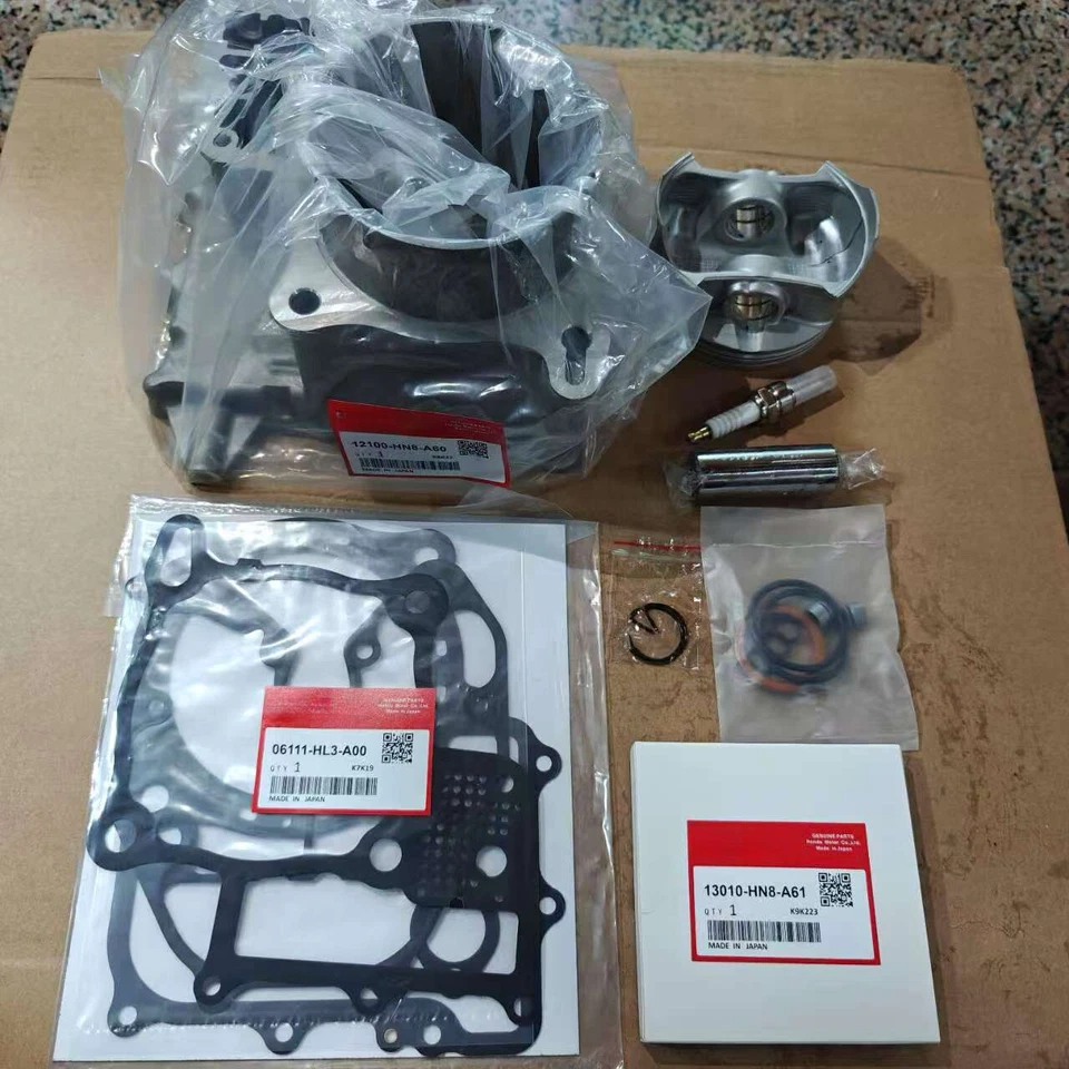 OEM TOP END KIT W/ CYLINDER For HONDA 14-23 PIONEER SXS700 06-22 RINCON TRX680 - Image 2 of 4