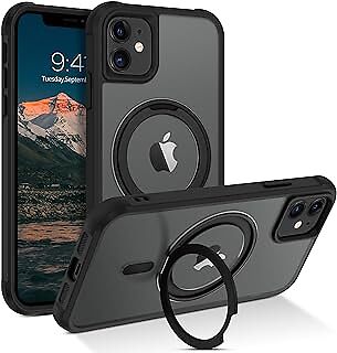 iPhone 11 Phone Case| iPhone 11 Magnetic Case [Compatible with MagSafe] Rotatabl