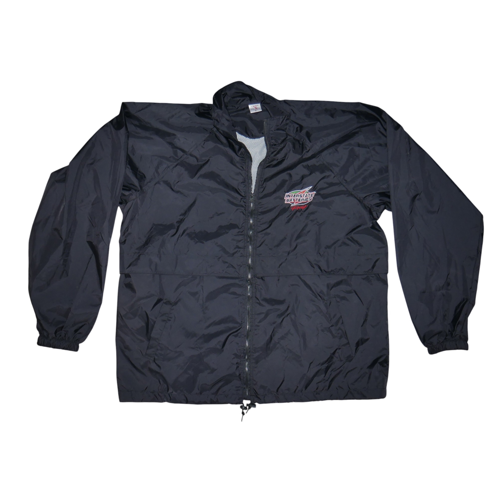 Men’s XL Bobby Labonte #18 Nascar Racing Windbreaker Jacket by Interstate Batteries-image