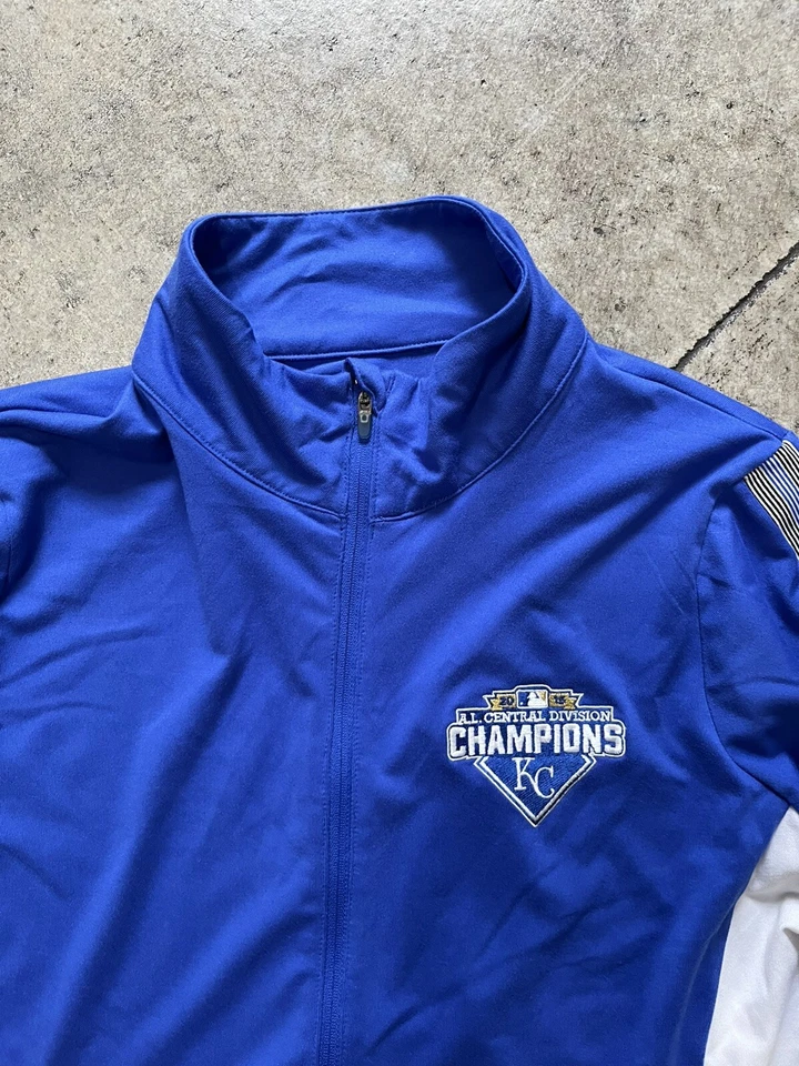 Kasas City Royals Womens 1/2 Zip Pullover - Image 2 of 4