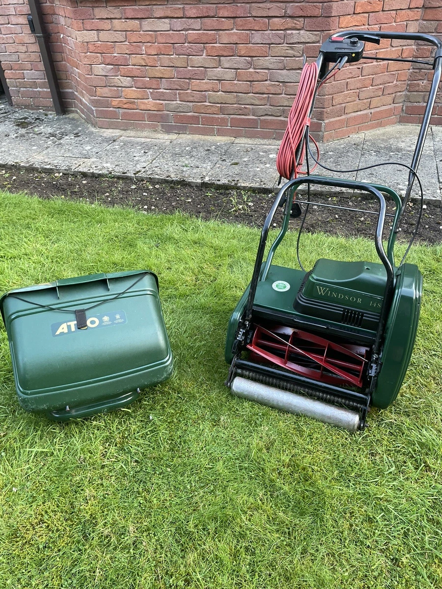 Atco electric on sale cylinder mower