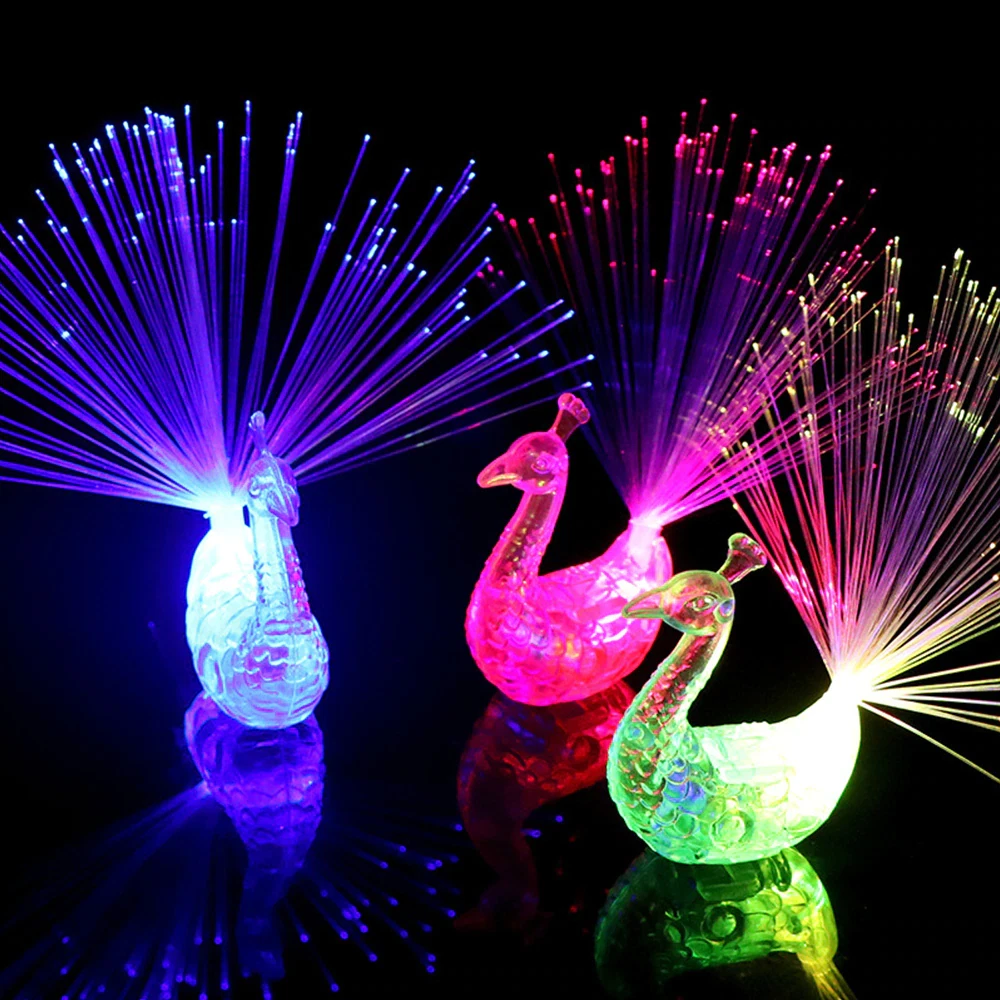 Luminous Peacock