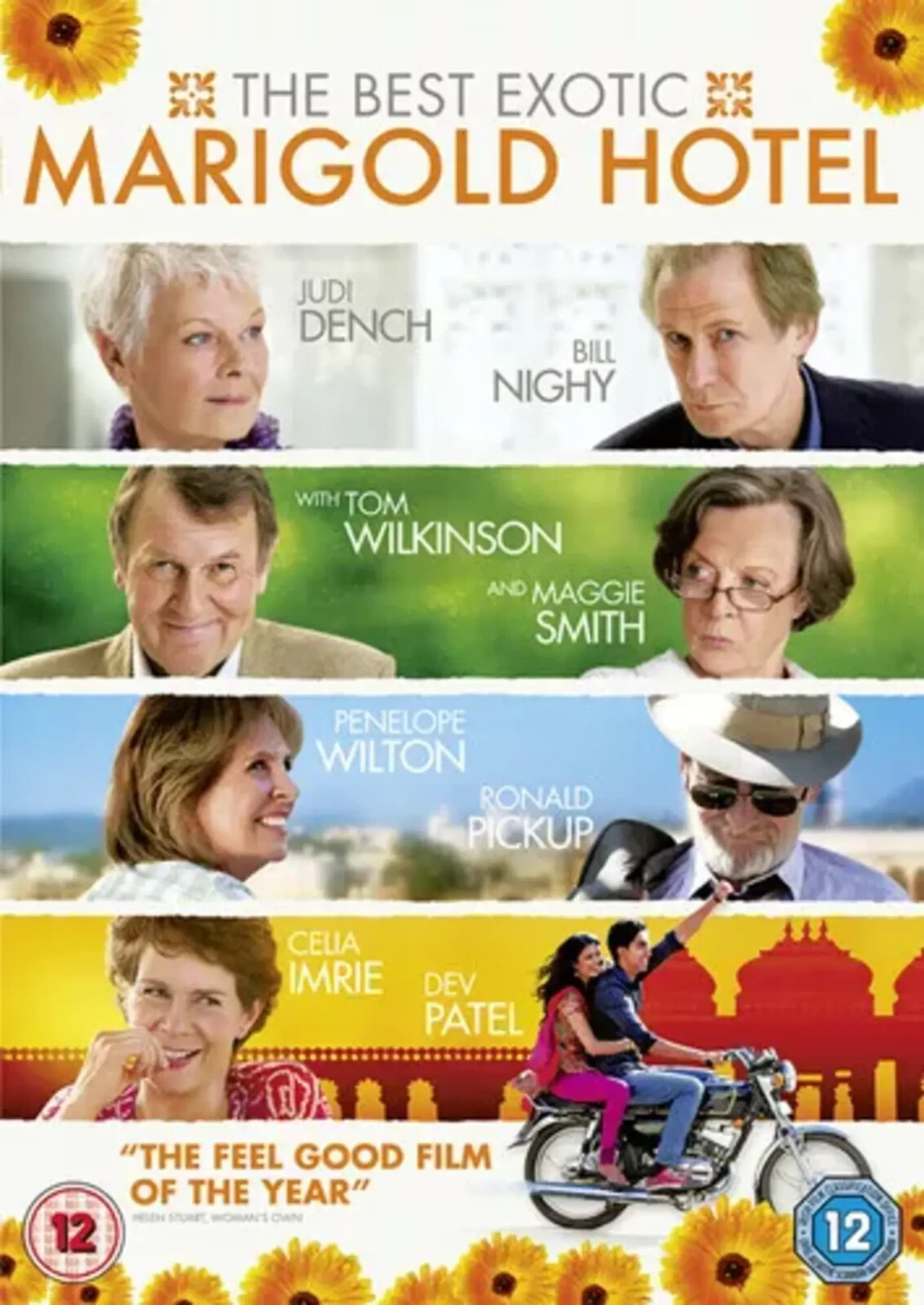 The Best Exotic Marigold Hotel DVD POSTED 48 HOURS TRACKED