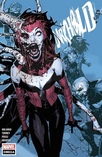 Darkhold Omega 1a 2022 Chris Bachalo One-Shot Trade Dress Variant Cover nm+ 9.6