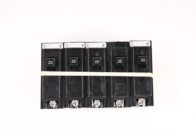 Eaton QBHW1020 20 Amp Circuit Breaker- Pack of 5