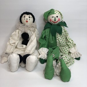 muñecos de trapo hechos a mano