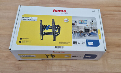 Hama TV-Wandhalterung TILT 3 Sterne 48-117 cm, 19-46'' TVs, Schwarz