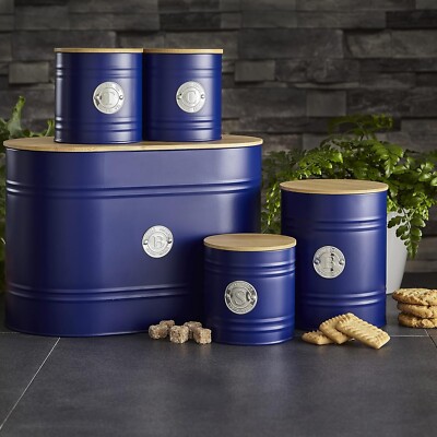 Neo Matte Oberfläche 5 Küchen Kanister Set Tee Kaffee Zucker Keksdose Brotkasten