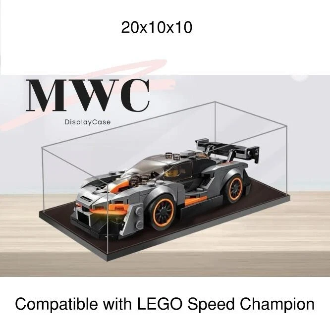 Display Case Acrylic Case for LEGO Speed Champion