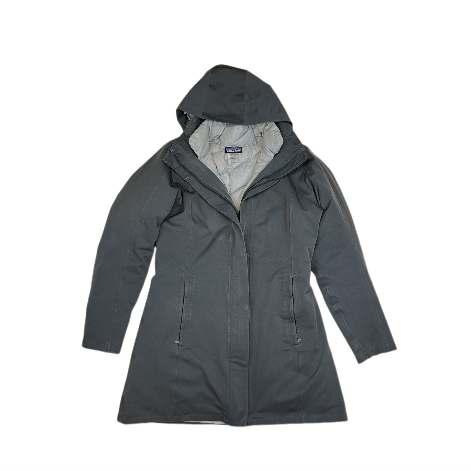 Patagonia Women's Tres 3 - In - 1 Heavy Spring/Winter Jacket | Grey Colour image 2