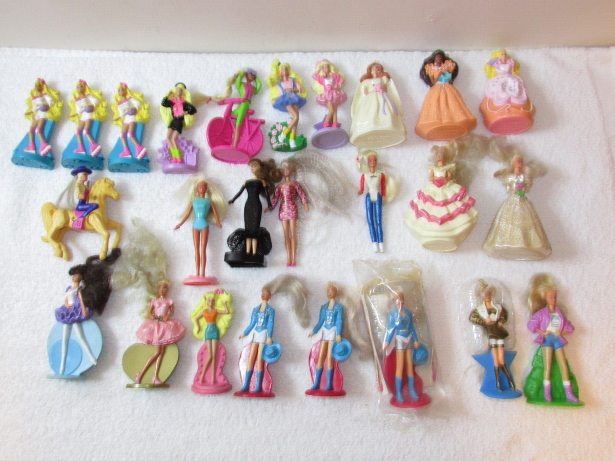 VINTAGE 90's McDonalds Happy Meal Toys LOT of 25 BARBIE | eBay