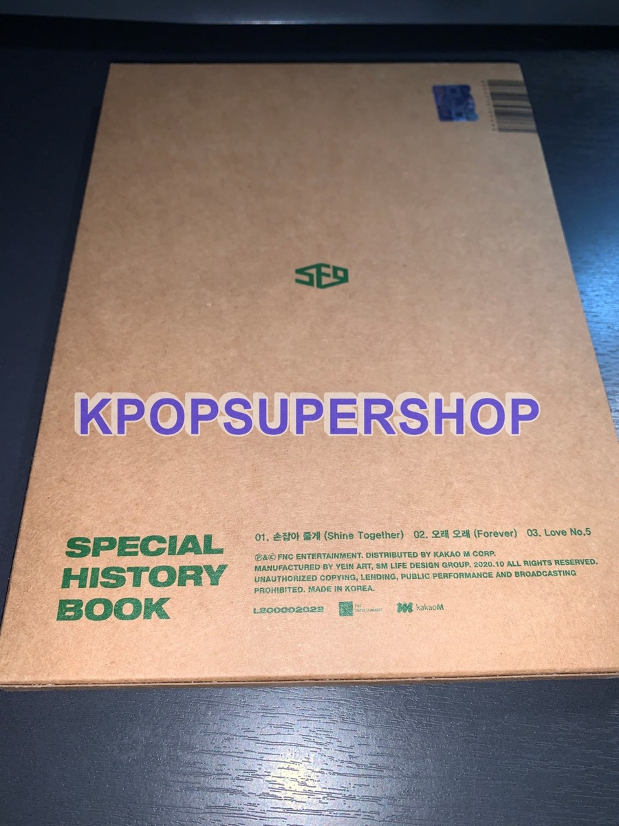 SF9 Special Album Special History Book Autographed Signed CD Promo