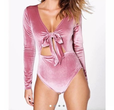 boohoo leotard
