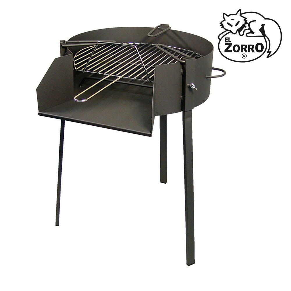 Imex El Zorro - Barbacoa De Carbón Con Soporte Para Paella 75X50 En Oferta E3/73057 Barbacoa Redonda C/Soporte Para Paella Ø50Cm Imex El Zorro