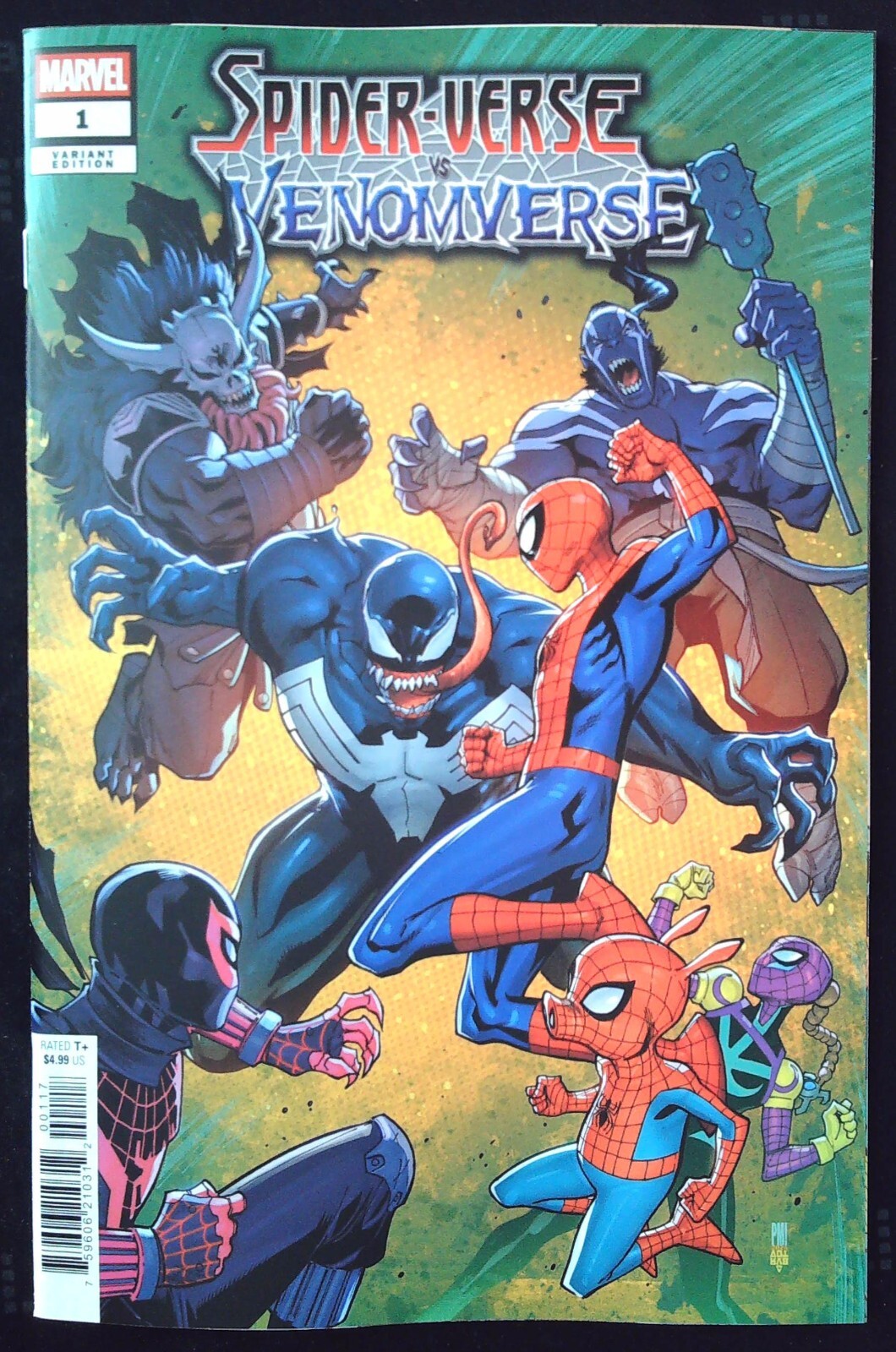 SPIDER-VERSE VS. VENOMVERSE (2025) #1 - Medina 1:25 Variant - New Bagged