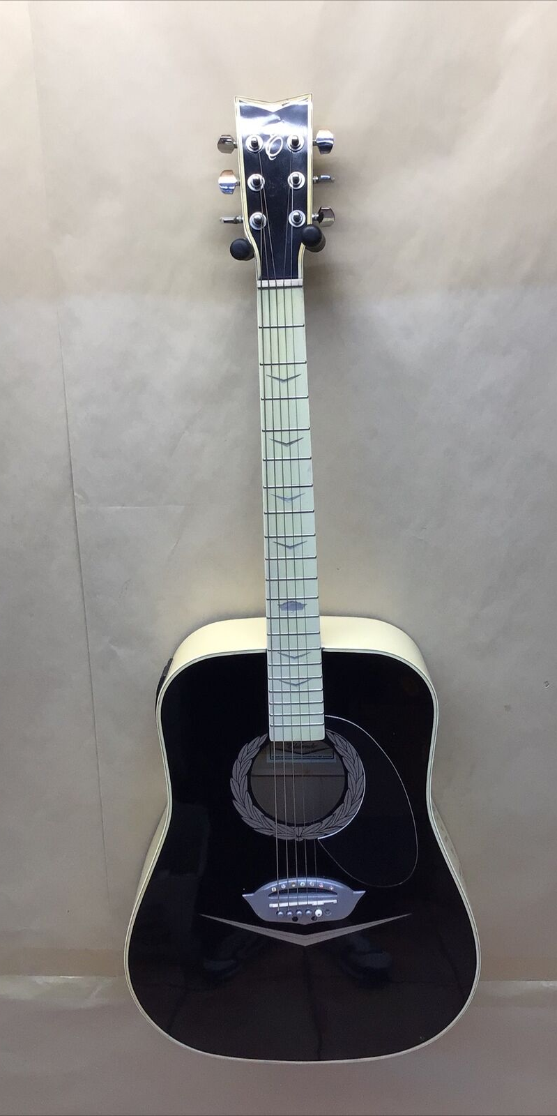 Esteban Cadillac ElDorado Acoustic Electric Guitar BLACK eBay