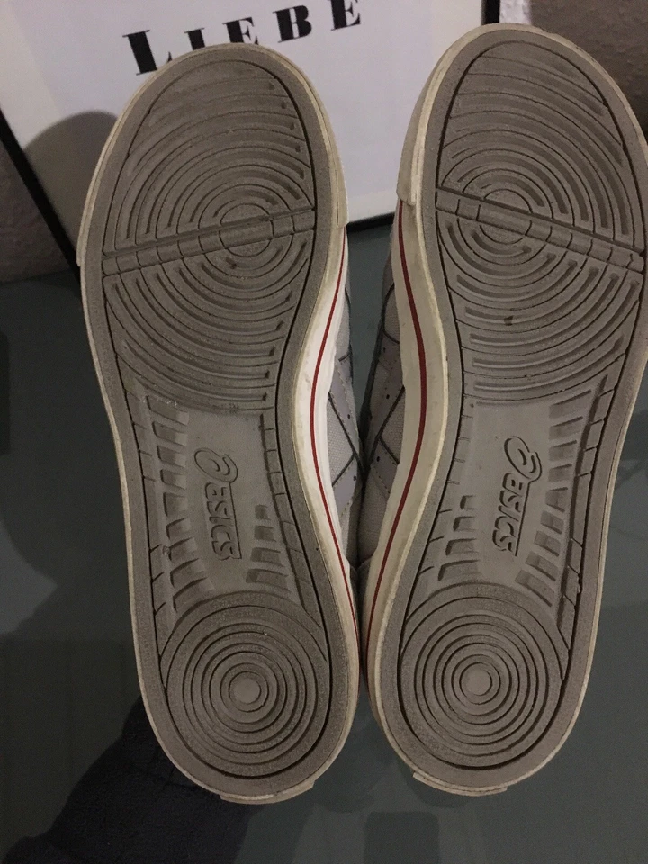 Asics Sneaker Style Running Aaron CV Grey Men 37 Neuwertig - Bild 3 von 4