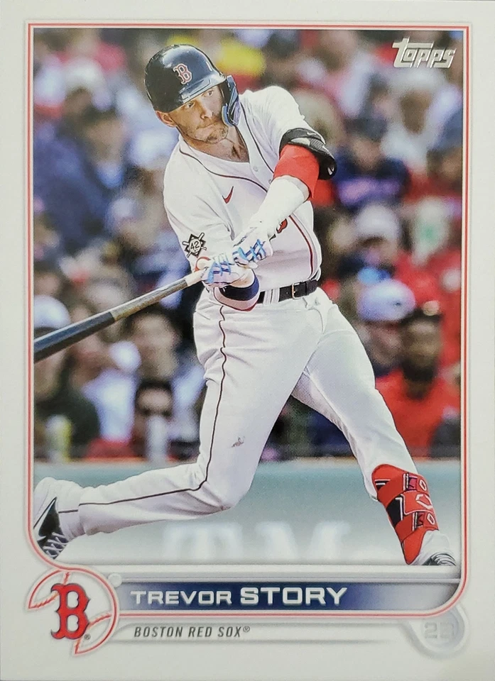 2022 Topps Holiday #HW70 Trevor Story - Image 2 of 2