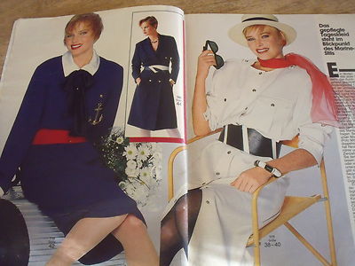 Magazine Burda Moden Les Éclats Du Printemps Tout Pour Bébé - Février 1984 Occasion