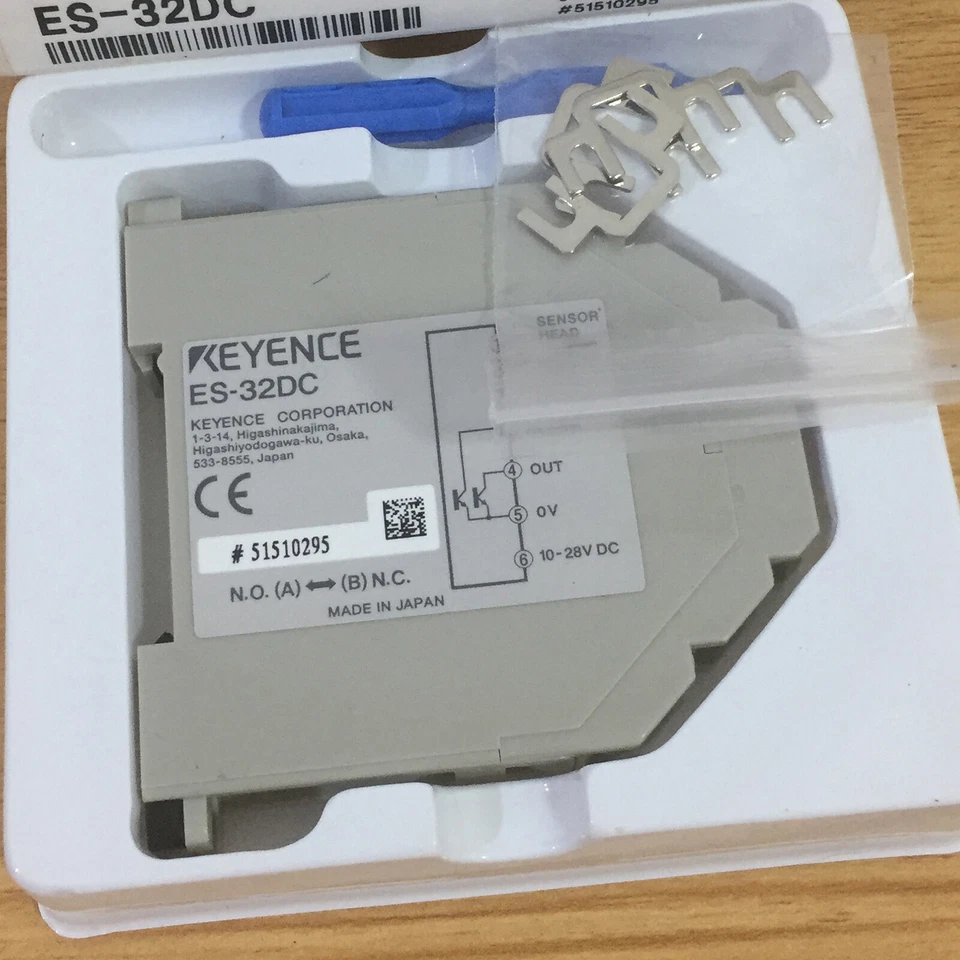 1PC New Keyence ES-32DC Proximity Switch Sensor Amplifier ES32DC Free Shipping - Image 2 of 4