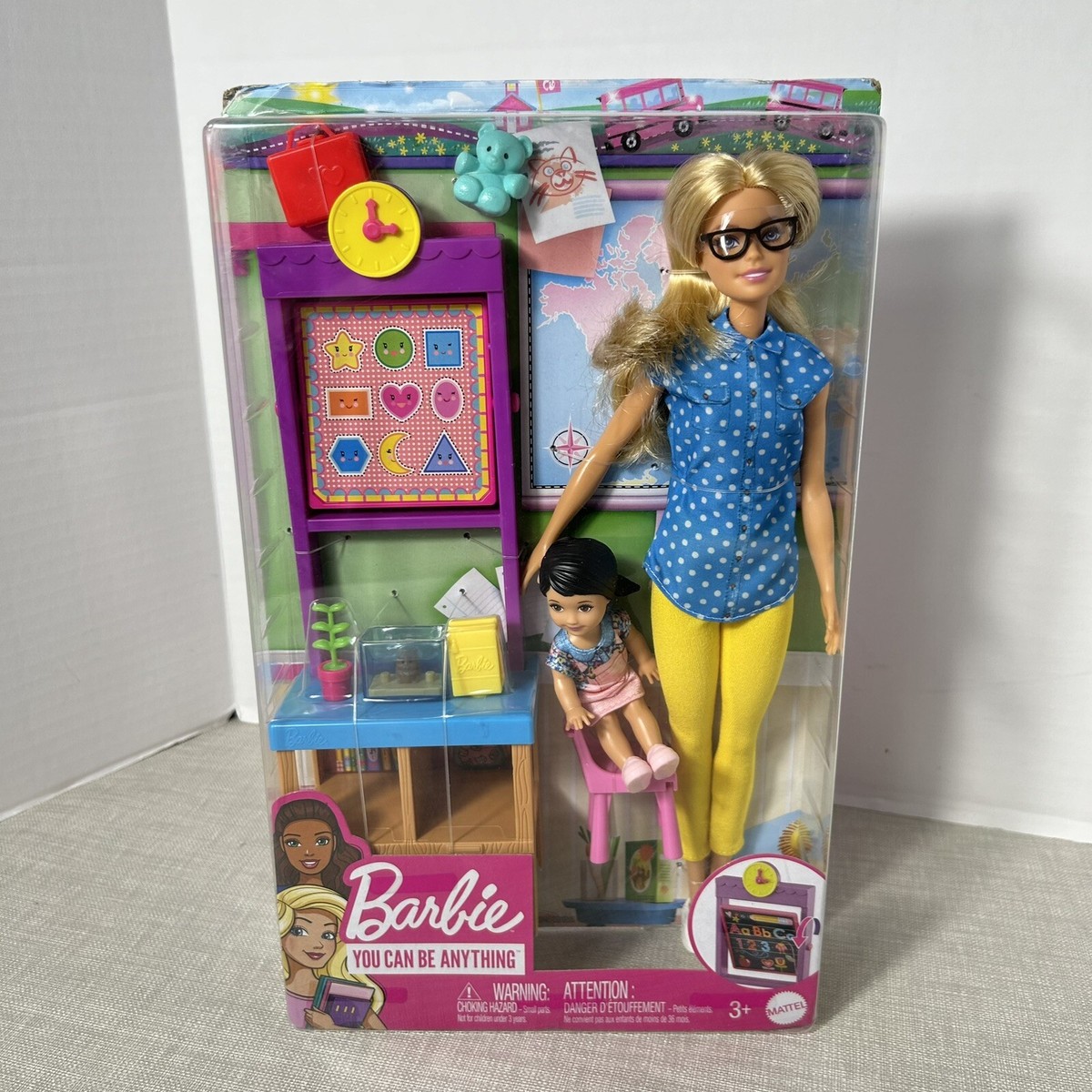 Barbie Teacher Doll and Playset FJB29