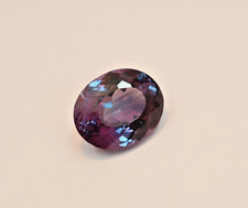 AAA Quality Loose Gemstone 10 to 12ct Oval Natural Color Changing Alexandrite