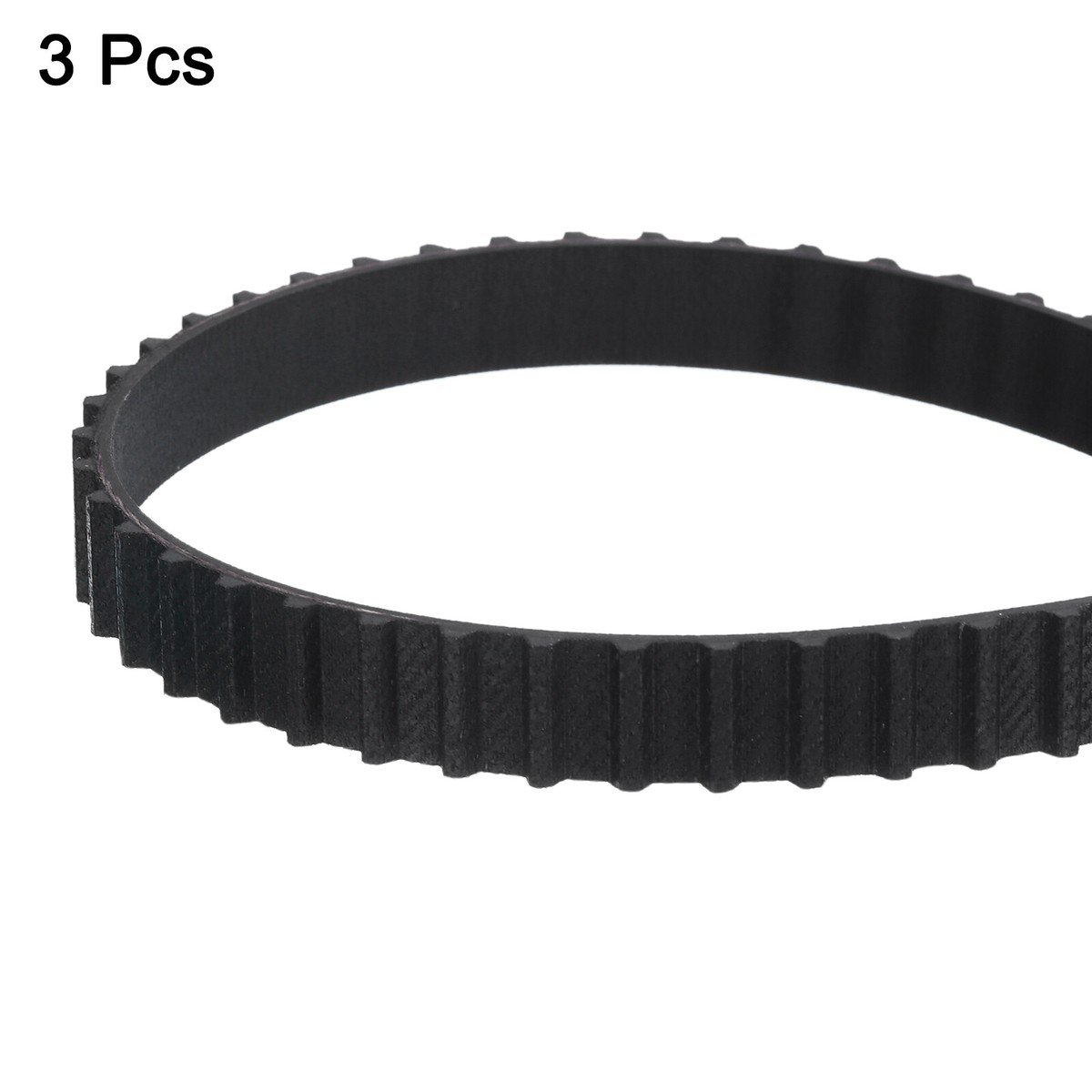 みー 3 Pcs 122XL 037 Timing Belt 61 Teeth Rubber Geared Cogged