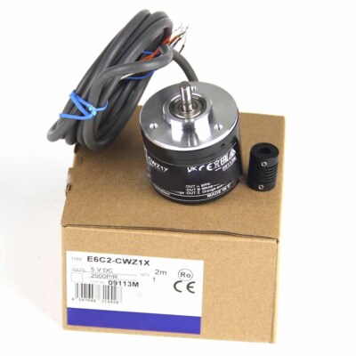 1PC New Omron E6C2-CWZ1X 2000P/R Rotary Encoder Expedited Shipping E6C2CWZ1X