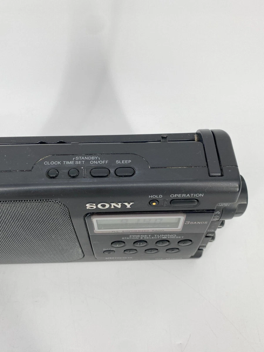 * RADIO SONY ICF-M760S 3 BAND UKW 90ER 1993 VINTAGE WECKER
