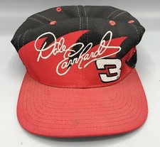 Vintage Dale Earnhardt Intimidator 3 Sharktooth Snapback Hat Cap Nascar RCR