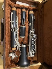 Vintage Old Rare Artley Clarinet Model 28S With Case
