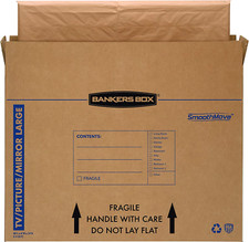 4 Pack Large Tv/Picture/Mirror Moving Boxes, 48 X 4 X 33 Inches