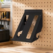 Handheld Circular Storage Rack Clutter Unrestricted for Garage