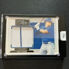 2024 Panini Three and Two - Prospect Swatches Matt Shaw #PS-MS /25 (MEM, RC)