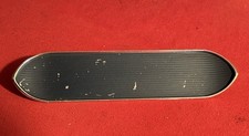 Original 62 63 64 65 Chevy Ii Nova Ss Radio Delete Plate Blue 1962 1965 Gasser