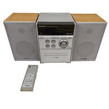 Panasonic SA PM3 CD MP3 Cassette Stereo System Speakers Remote