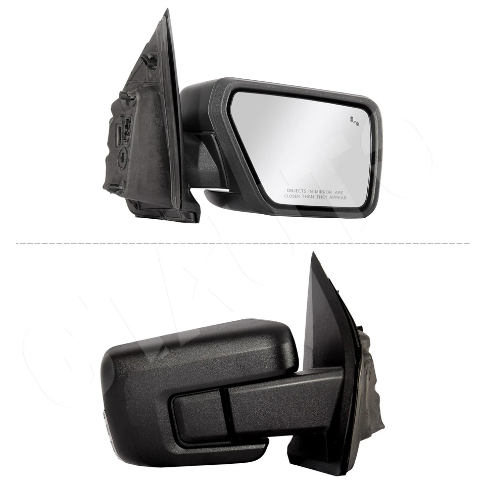 Right Side Rear View Mirror For 2021-24 Ford F-150 F150 Temp Sensor Puddle Light - Imagem 4 de 4