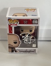 RANDY ORTON SIGNED WWE FUNKO POP BAS BECKETT 3