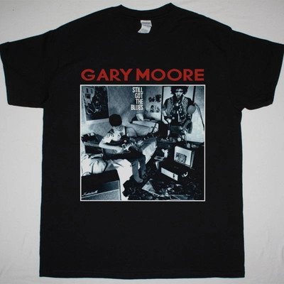 Gary Moore Still Got The Blues Men's Short Sleeve Black S-5XL T-Shirt CL65