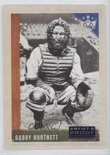 2022 Panini Diamond Kings Artist Proof Blue Gabby Hartnett #66 HOF 8yu