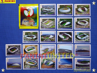 Panini★WM 2002 WorldCup WC 02★ Stadien Bilder komplett / Stadium complete set