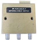 Archer Antena Telewizja kablowa A/b Przełącznik koncentryczny Vintage.