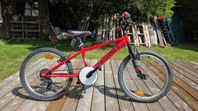 Vélo B'twin enfant 20" 320 Racingboy Rouge - Photo 1/4