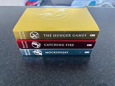 The Hunger Games Box Set Foil Edition Books Paperback Catching Fire Mocking Jay