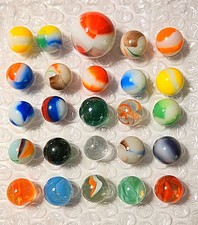 Vintage Marbles Mixed Lot of 25  25 